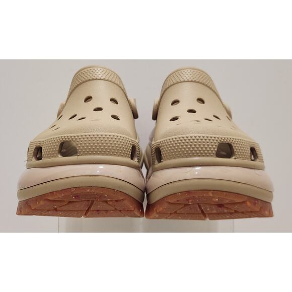 Crocs Chai Pink Classic Mega Crush Slip On Platform Clogs Shoes US W7 M5 - Picture 6 of 11